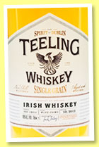 Teeling 'Single Grain' (46%, OB, Irish grain, wine casks, 2013) Teeling 'Single Grain' (46%, OB, Irish grain, wine casks, 2013)