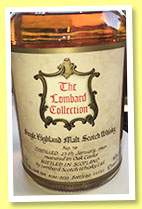 Tomatin 1965 (46%, The Lombard Collection, The Golfing Greats, casks #9250-9253, +/-1990)