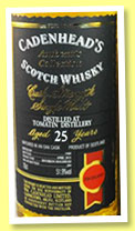 Tomatin 25 yo 1989/2015 (51.9%, Cadenhead, Authentic Collection)