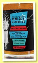 Westland 'Whisky Jewbilee' (59%, Jewish Whisky Company, American single malt, 150 bottles, 2015) Westland 'Whisky Jewbilee' (59%, Jewish Whisky Company, American single malt, 150 bottles, 2015)