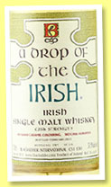 A Drop of the Irish (59.9%, Blackadder, single malt, 316 bottles, 2015) A Drop of the Irish (59.9%, Blackadder, single malt, 316 bottles, 2015)