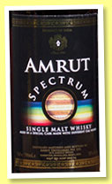 Amrut 'Spectrum' (50%, OB, 1000 bottles, 2015) 

