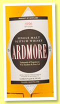 Ardmore 1996/2013 (43%, Gordon & MacPhail, licensed bottling)