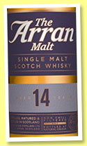 Arran 14 yo (46%, OB, +/-2015) Arran 14 yo (46%, OB, +/-2015)
