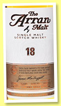 Arran 18 yo (46%, OB, sherry hogshead, 9000 bottles, +/-2015) Arran 18 yo (46%, OB, sherry hogshead, 9000 bottles, +/-2015)