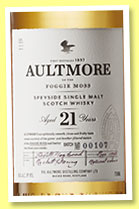 Aultmore 21 yo (46%, OB, batch #107, 2014) Aultmore 21 yo (46%, OB, batch #107, 2014)