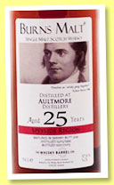 Aultmore 25 yo 1990/2015 (57.8%, The Whisky Barrel, Burns Malt, sherry butt, cask #3241) Aultmore 25 yo 1990/2015 (57.8%, The Whisky Barrel, Burns Malt, sherry butt, cask #3241)