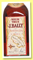 J. Bally 1975 (45%, OB, Martinique, agricole, +/-1990?) 