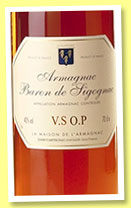 Baron de Sigognac 'VSOP' ( 40%, OB, Bas-armagnac, +/-2013)