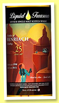 Benriach 25 yo 1990/2015 (47.9%, Liquid Treasures, Travel to Mars, bourbon barrel) 