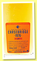 Carsebridge 38 yo 1976/2015 (55.8%, Signatory Vintage, hogshead, cask #130950, 184 bottles) 