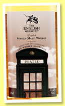 English Whisky Co. ‘Peated’ (55.2%, OB for The Whisky Exchange, 290 bottles)