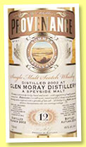 Glen Moray 12 yo 2002/2014 (46%, Douglas Laing, Provenance, cask #10578)