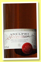Glen Moray 27 yo 1986/2013 (56.8%, Adelphi, cask #1931, 243 bottles)