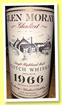 Glen Moray-Glenlivet 1966 (43%, OB, +/-1990) 