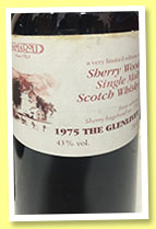 Glenlivet 1975/2002 (43%, Samaroli, sherry hogshead, cask #7526, 348 bottles)