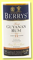 Guyanan Rum 14 yo 1998 (46%, Berry Bros. & Rudd, +/-2013)