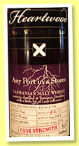 Heartwood ‘Any Port in a Storm’ (69.9%, OB, Tasmania, 2015)