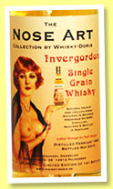 Invergordon 1988/2015 ‘The Nose Art’ (47.4%, Whisky-Doris, bourbon hogshead, cask #8096, 141 bottles)