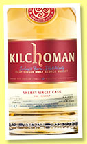 Kilchoman 2010/2015 'The Trilogy' (60.6%, OB, for LMDW, sherry butt, 642 bottles)