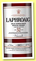 Laphroaig 32 yo (46.6%, OB, 5,880 bottles, 2015)