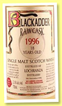 Lochranza 18 yo 1996/2014 (52.6%, Blackadder, Raw Cask, refill sherry butt, cask #1830, 506 bottles) Lochranza 18 yo 1996/2014 (52.6%, Blackadder, Raw Cask, refill sherry butt, cask #1830, 506 bottles)