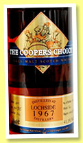 Lochside 44 yo 1967/2011 (41.1%, Coopers Choice, butt, cask #802, 320 bottles) 