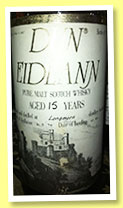 Longmorn 15 yo 1974/1989 (46%, Dun Eideann, cask #85/194-101)