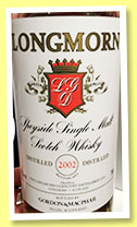 Longmorn 2002/2015 (43%, Gordon & MacPhail, licensed bottling)