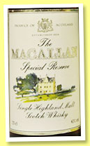 Macallan 'Special Reserve' (43%, OB, 75cl, +/-1985)