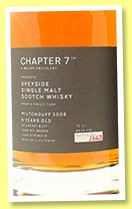 Miltonduff 6 yo 2008/2015 (65.1%, Chapter 7, sherry butt, cask #900109, 663 bottles)