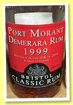Port Morant 1999/2014 (46%, Bristol Spirits, Demerara) 