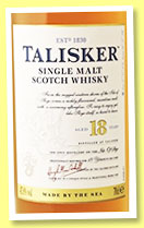Talisker 18 yo (45,8%, OB, +/-2015)