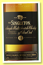 The Singleton of Glen Ord 18 yo (40%, OB, sherry cask finish, +/-2015) The Singleton of Glen Ord 18 yo (40%, OB, sherry cask finish, +/-2015)