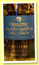 The Singleton of Glen Ord 'Signature' (40%, OB, sherry cask finish, +/-2015) The Singleton of Glen Ord 'Signature' (40%, OB, sherry cask finish, +/-2015)