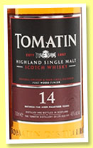 Tomatin 14 yo 'Port Wood Finish' (46%, OB, +/-2015) 
