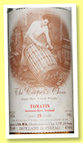 Tomatin 19 yo 1974/1995 (43%, The Cooper's Choice, for VA.MA. Italy)