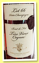 Vallein-Tercinier ‘Lot 66’ (51%, OB, Grande Champagne, 2014) Vallein-Tercinier ‘Lot 66’ (51%, OB, Grande Champagne, 2014)