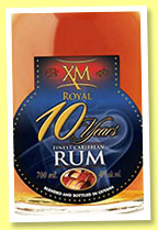 XM Royal 10 yo (40%, Banks, Demerara, +/-2015)
