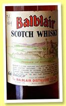 Balblair 1949 (OB, Bertie Cumming's private cask, +/-1970)