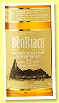 Benriach 15 yo ‘Sauternes’ (46%, OB, +/-2015) 