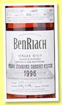 Benriach 18 yo 1996/2014 (54.4%, OB, for Asia Palate Association, PX Sherry Puncheon, cask #4521, 717 bottles)