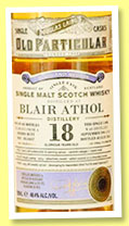 Blair Athol 18 yo 1995/2014 (48.4%, Douglas Laing, Old Particular, sherry butt, cask ref #DL10457, 681 bottles) Blair Athol 18 yo 1995/2014 (48.4%, Douglas Laing, Old Particular, sherry butt, cask ref #DL10457, 681 bottles)