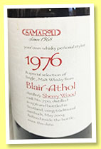 Blair Athol 1976/2004 (45%, Samaroli, sherry wood, cask #7310) Blair Athol 1976/2004 (45%, Samaroli, sherry wood, cask #7310)