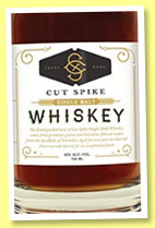 Cut Spike 2 yo 'Batch 001' (43%, OB, single malt, USA, Nebraska, +/-2014) Cut Spike 2 yo 'Batch 001' (43%, OB, single malt, USA, Nebraska, +/-2014)