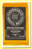 Dallas Dhu 35 yo 1979/2014 (53.7%, Cadenhead, Small Batch) Dallas Dhu 35 yo 1979/2014 (53.7%, Cadenhead, Small Batch)