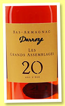 Darroze 20 yo ‘Les Grands Assemblages’ (43%, OB, Bas-Armagnac, +/-2015) Darroze 20 yo ‘Les Grands Assemblages’ (43%, OB, Bas-Armagnac, +/-2015)