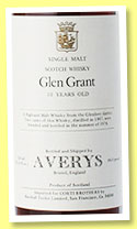 Glen Grant 10 yo 1967/1978 (86.8 US proof, Averys for Corti Bros., San Francisco) Glen Grant 10 yo 1967/1978 (86.8 US proof, Averys for Corti Bros., San Francisco)