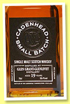 Glen Grant 19 yo 1995/2015 (58.4%, Cadenhead, Small Batch, 1086 bottles) Glen Grant 19 yo 1995/2015 (58.4%, Cadenhead, Small Batch, 1086 bottles)