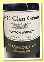 Glen Grant 1975/2003 (45%, Samaroli, 35th Anniversary) Glen Grant 1975/2003 (45%, Samaroli, 35th Anniversary)